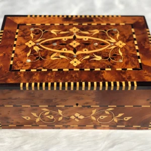 wooden Jewelry box, thuya box with lock key, decorative box, memory box, gift idea, christmas Gift